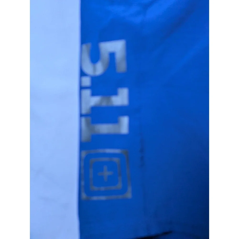 5.11 Tactical Board Shorts‎ Mens 38 Blue Ripstop Stretch Zipper Pockets